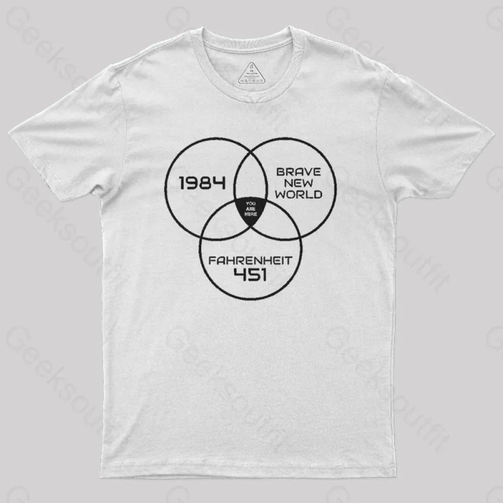 You Are Here Dystopian Geek T-Shirt - Image 11